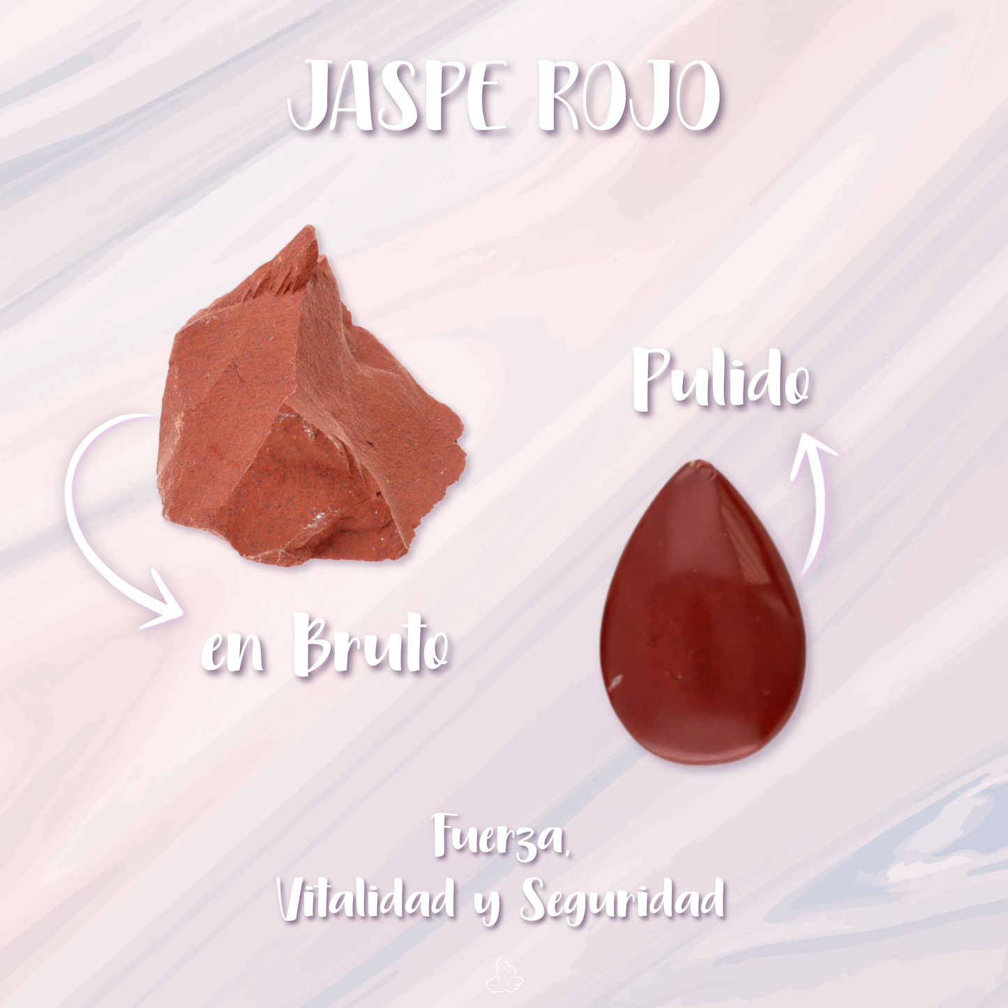 Bracelet made of red jasper, 8 mm