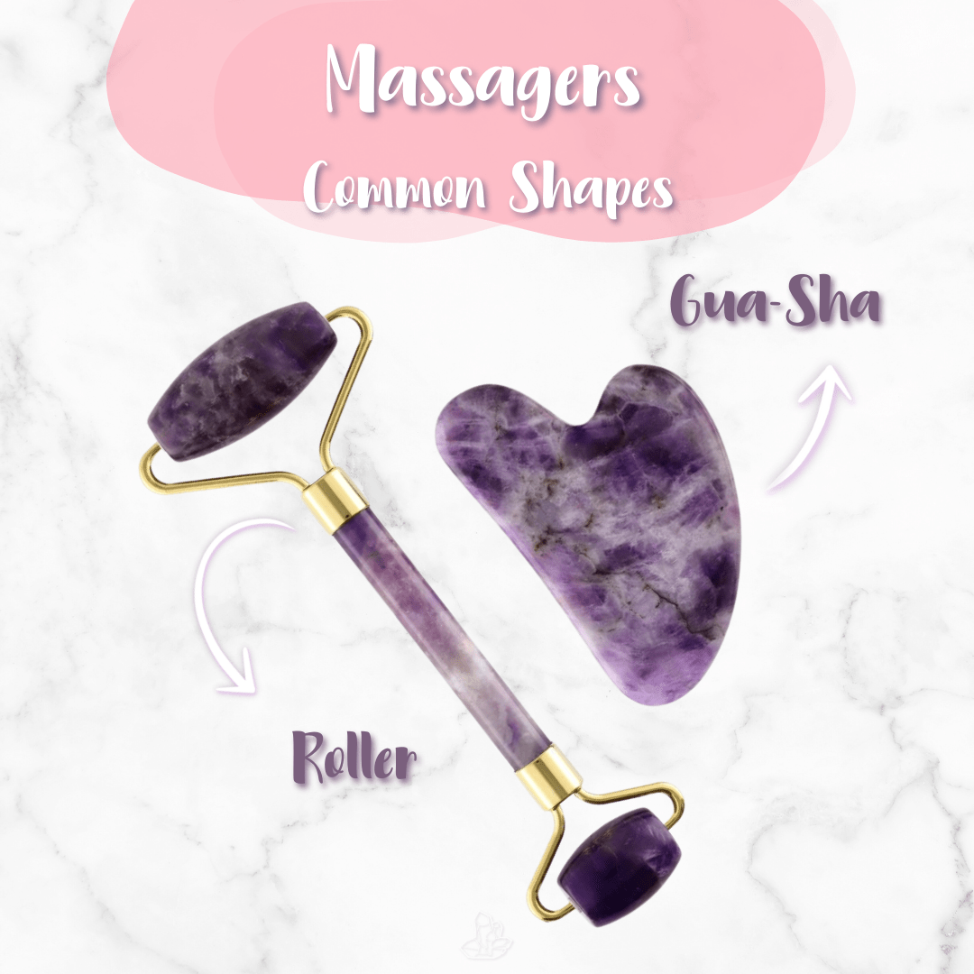 Gua Sha Obsidian-Massagestein
