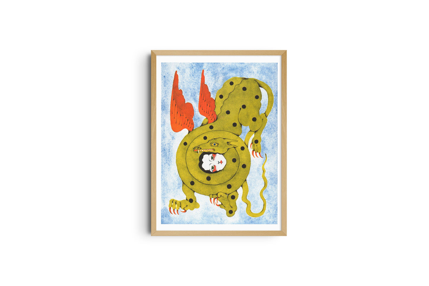 Lou Benesch A3 Poster – The Kiss