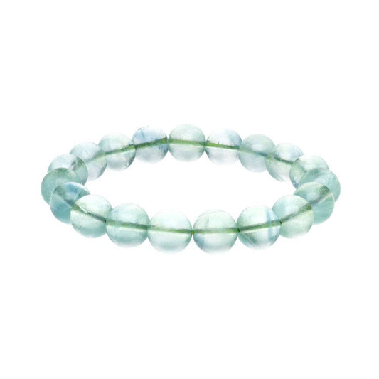 grünes Fluorit-Armband, 10mm