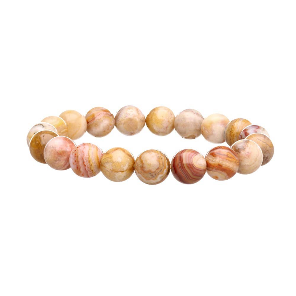 Crazy Agate Bracelet 10mm