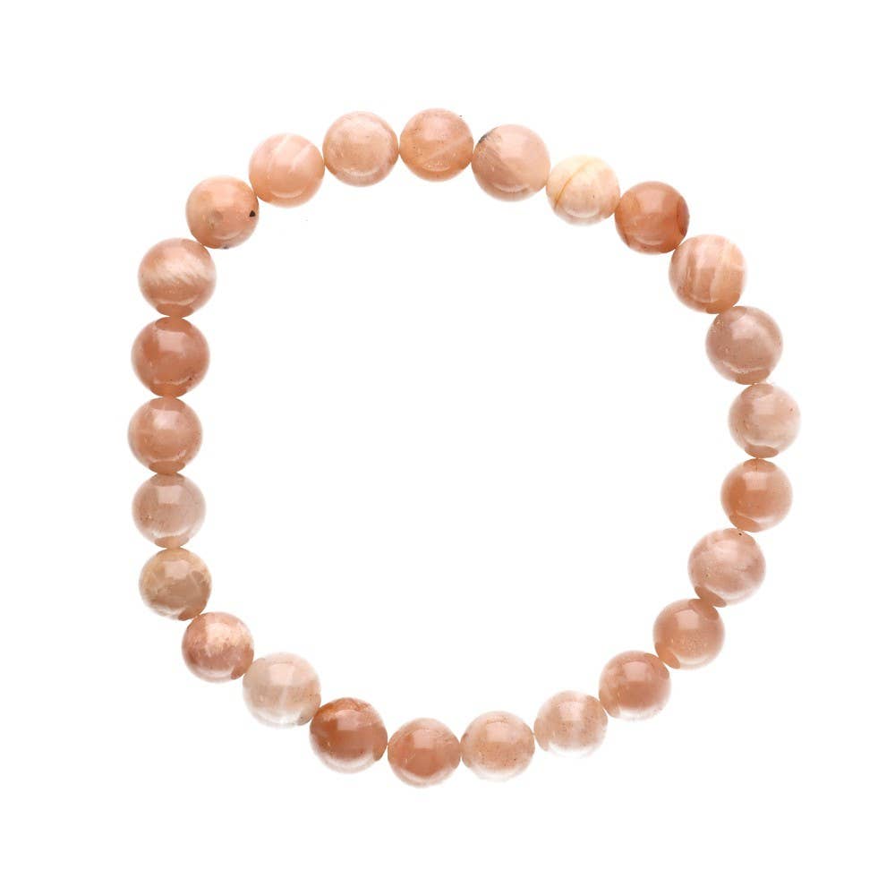 Adular- Mondstein-Armband 8mm