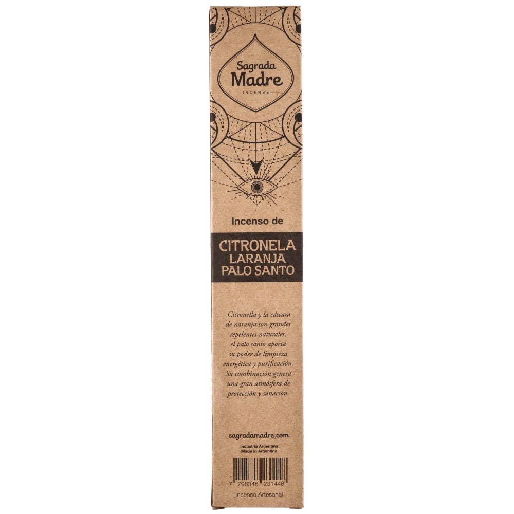 Natürliche Orangen-Citronella und Palo Santo-Weihrauch - Sagrada M