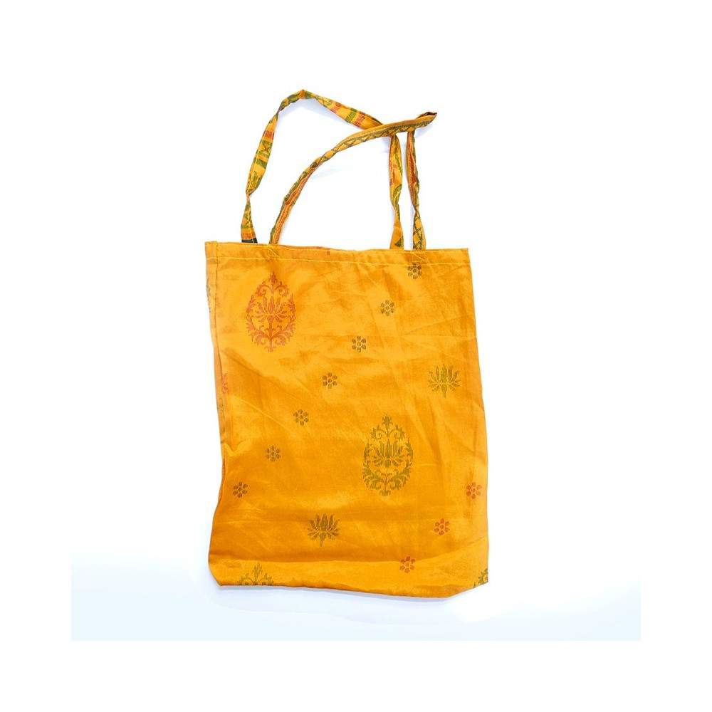 Large fabric bag. Handicrafts and fair trade.