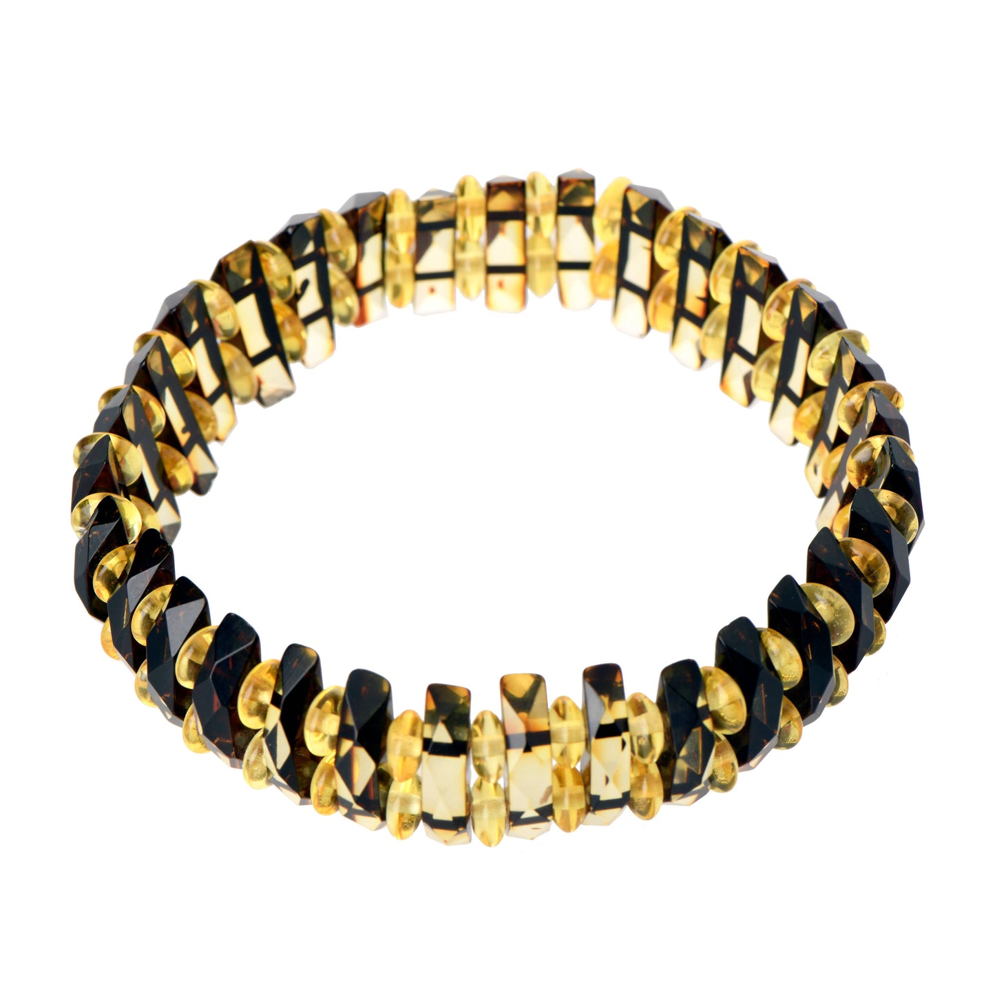 Exclusive bracelet made of Baltic amber