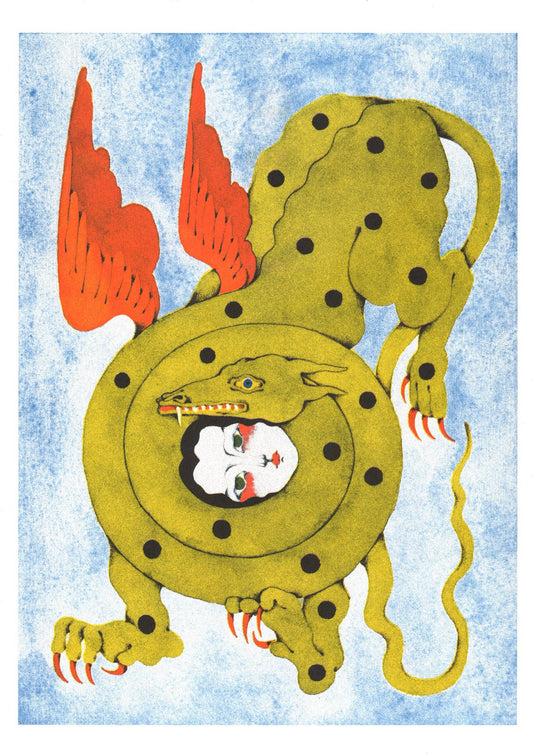 Lou Benesch A3 Poster – The Kiss