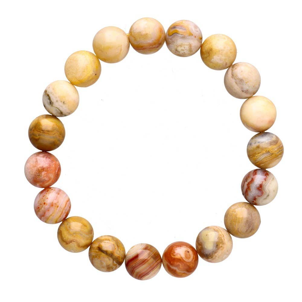Crazy Agate Bracelet 10mm