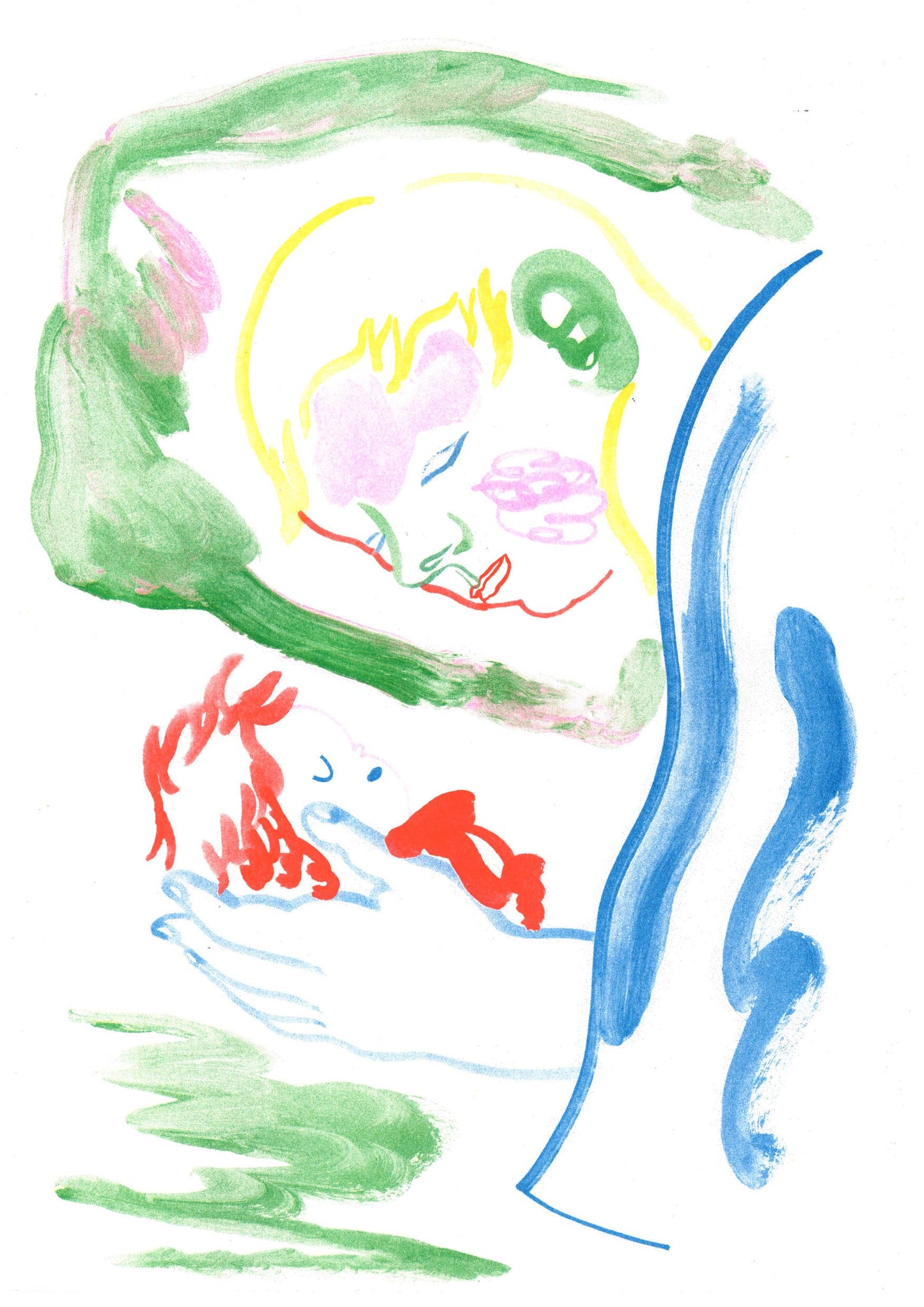 Gaelle Loth – Miyazaki/Ponyo – Artprint A3