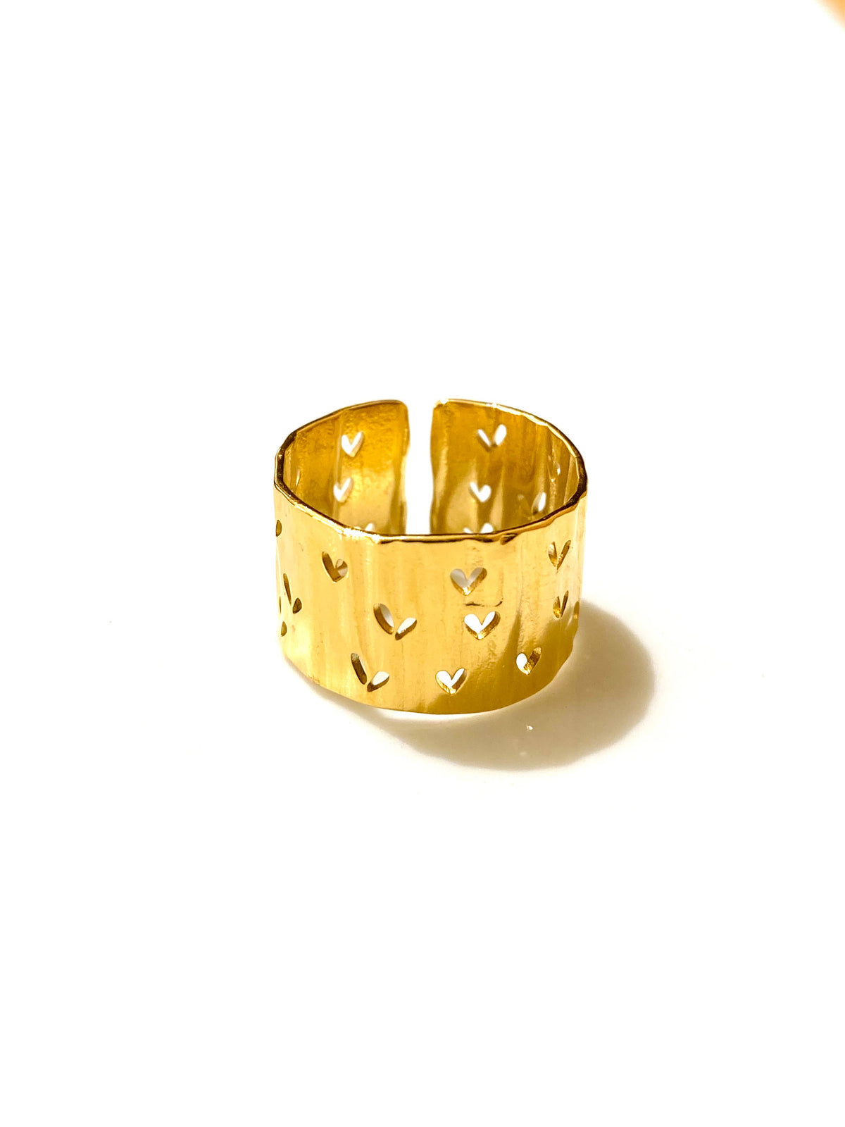 Amour Ring aus Edelstahl