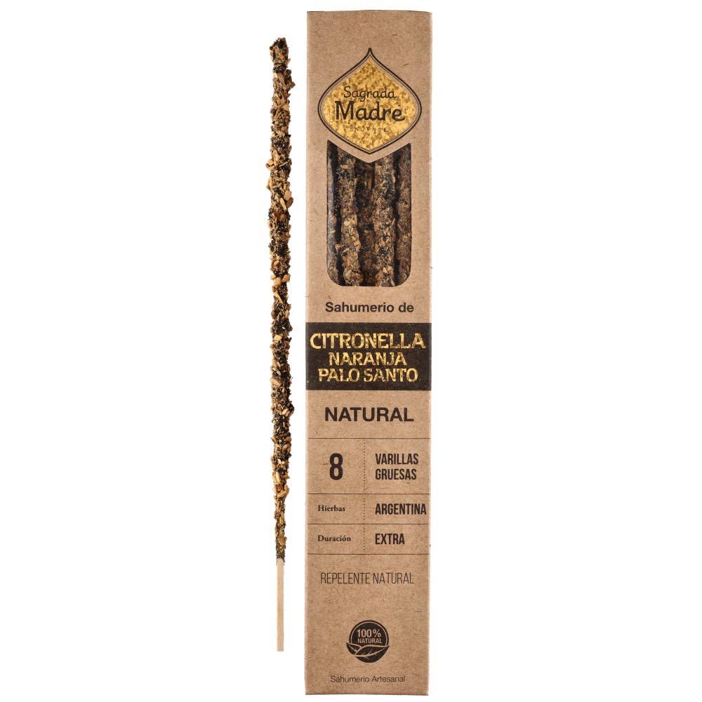 Natürliche Orangen-Citronella und Palo Santo-Weihrauch - Sagrada M