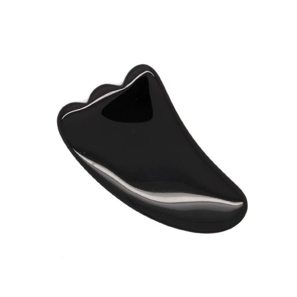 Gua Sha Obsidian-Massagestein
