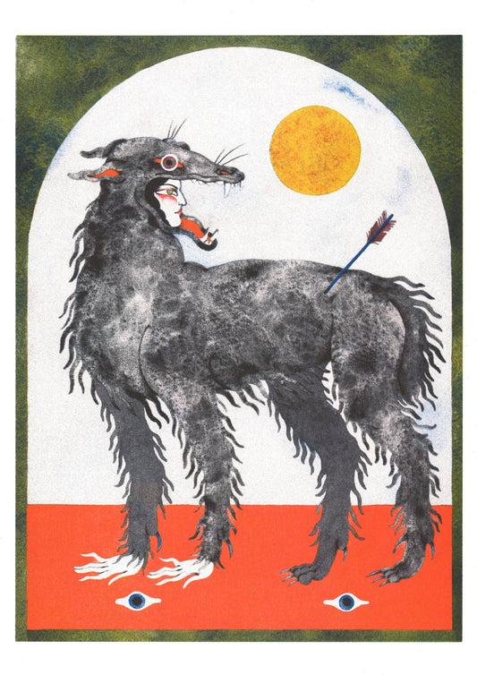 Lou Benesch A3 – The Dress - Poster