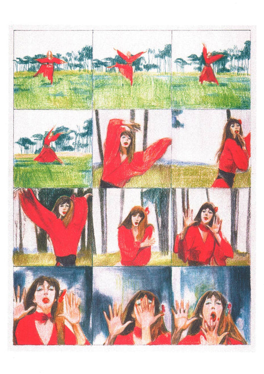 Kristina Tzekova – Kate Bush Wuthering Heights – Artprint A3