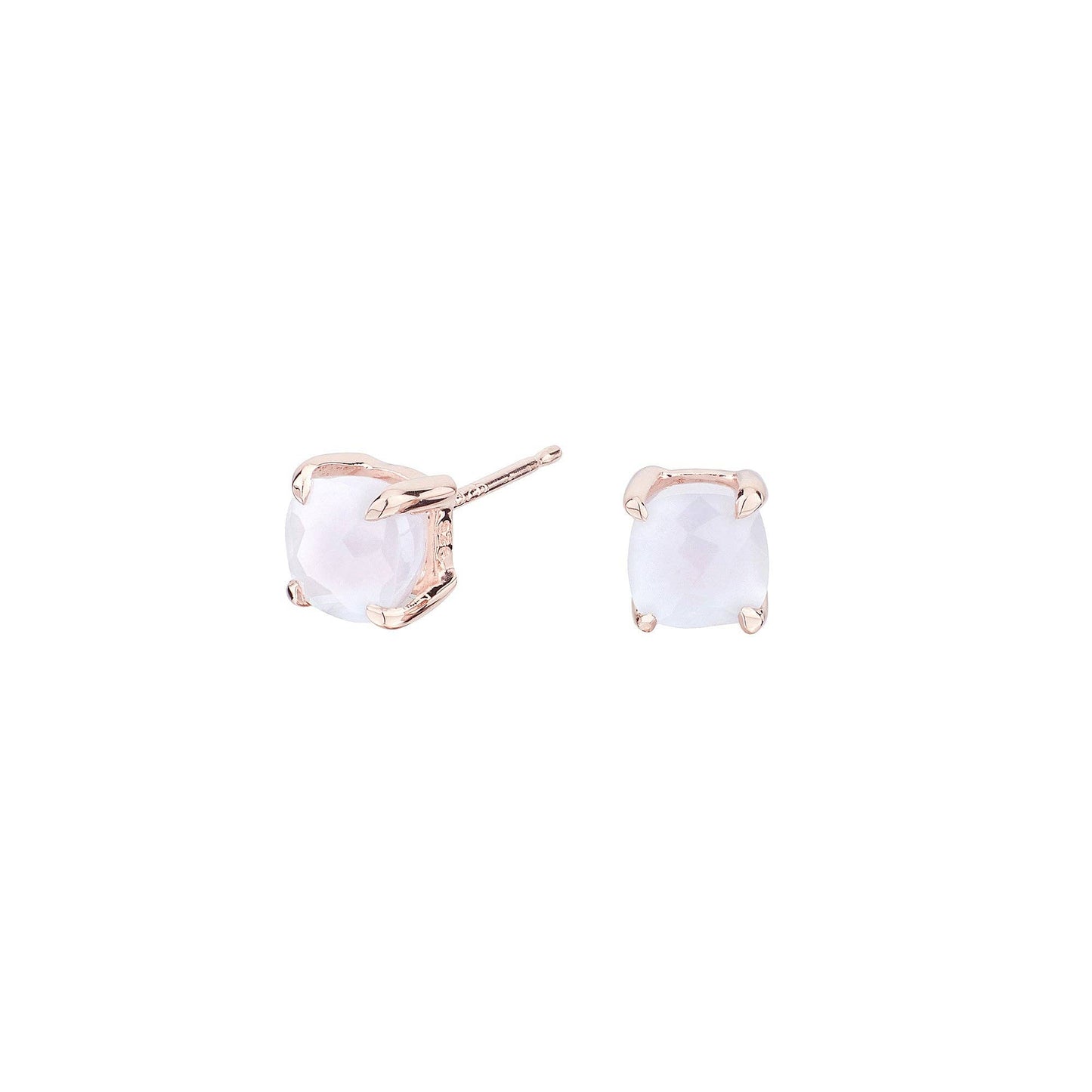 Ohrringe mit blauem Chalcedon