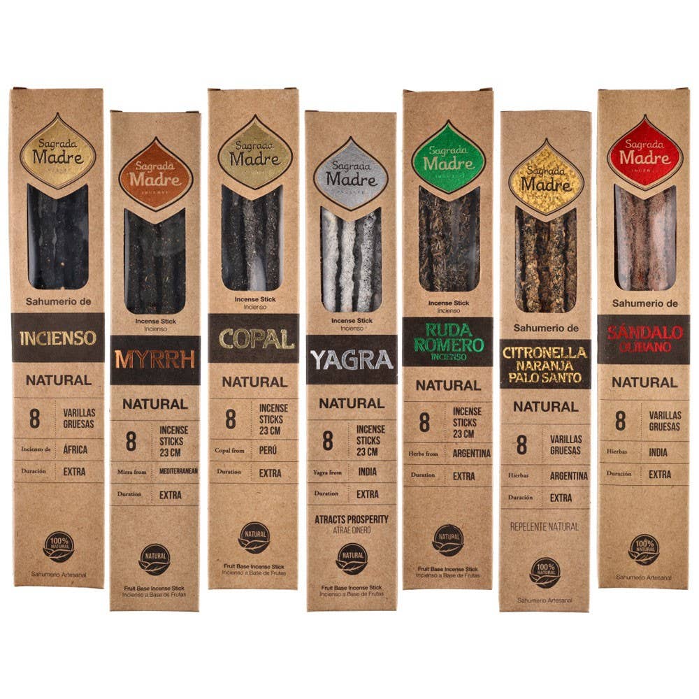 Natürliche Orangen-Citronella und Palo Santo-Weihrauch - Sagrada M