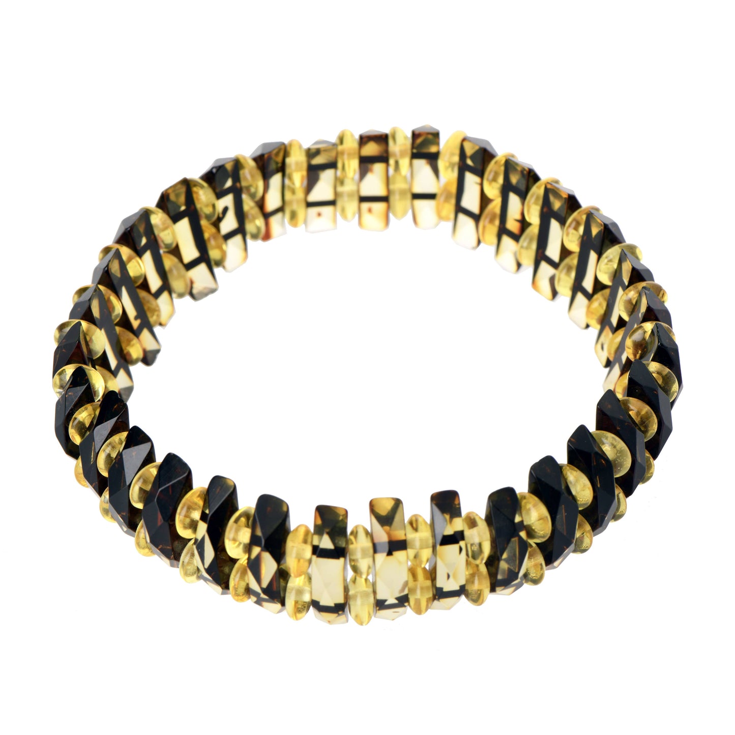 Exclusive bracelet made of Baltic amber