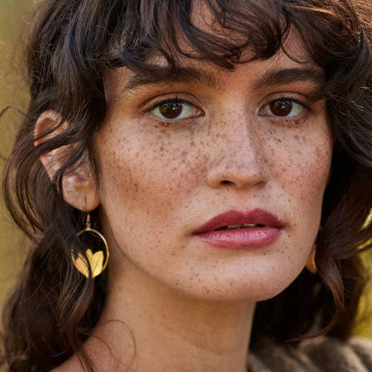 Boucles d'oreilles créoles MAGNOLIA